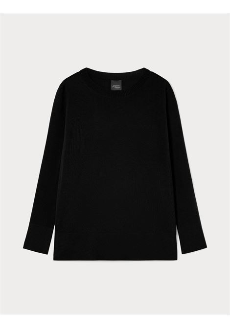 Maglia in misto lana Ninfe NERO PERSONA by M.Rinaldi | NINFE006